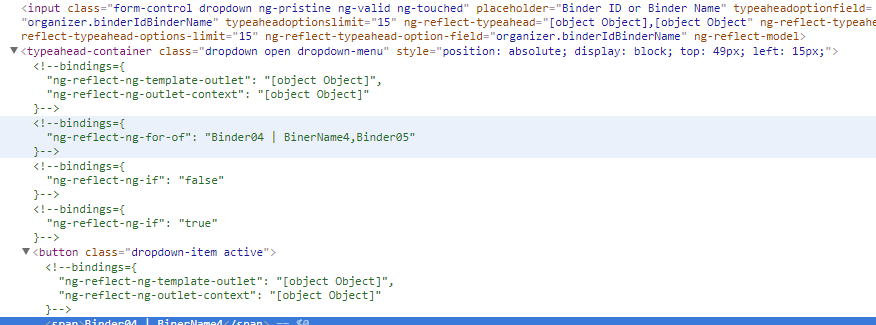 In bootstrap 4 typeahed component classes not same as in bootstrap 3 ...