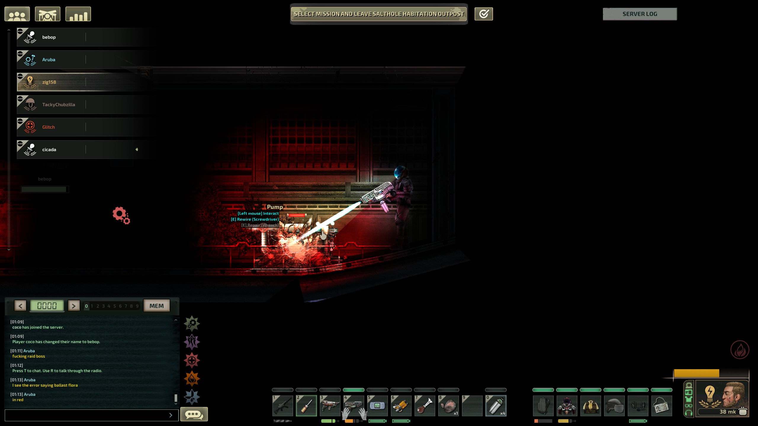 Unkillable ballast flora after docking with a station · Issue 8947