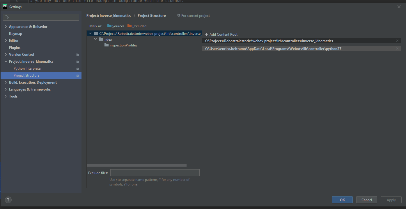 Dll load error in pycharm · Issue #2037 · cyberbotics/webots · GitHub