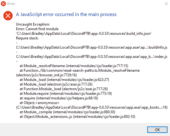 A Java Script error occured in the main process · Issue #25 · portapps ...