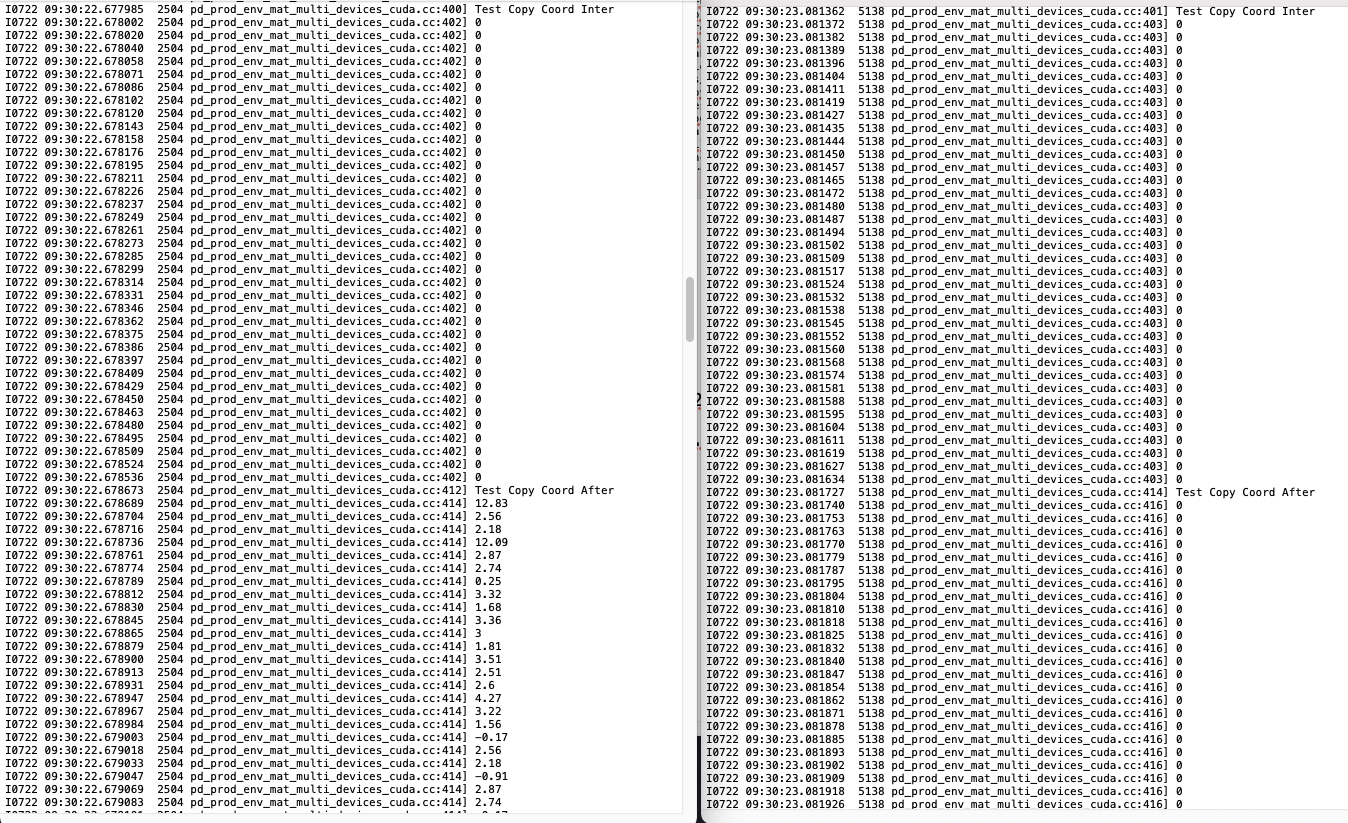 [BUG] numerical regression of deepmd::copy_coord_gpu() from CUDA 10.1 ...