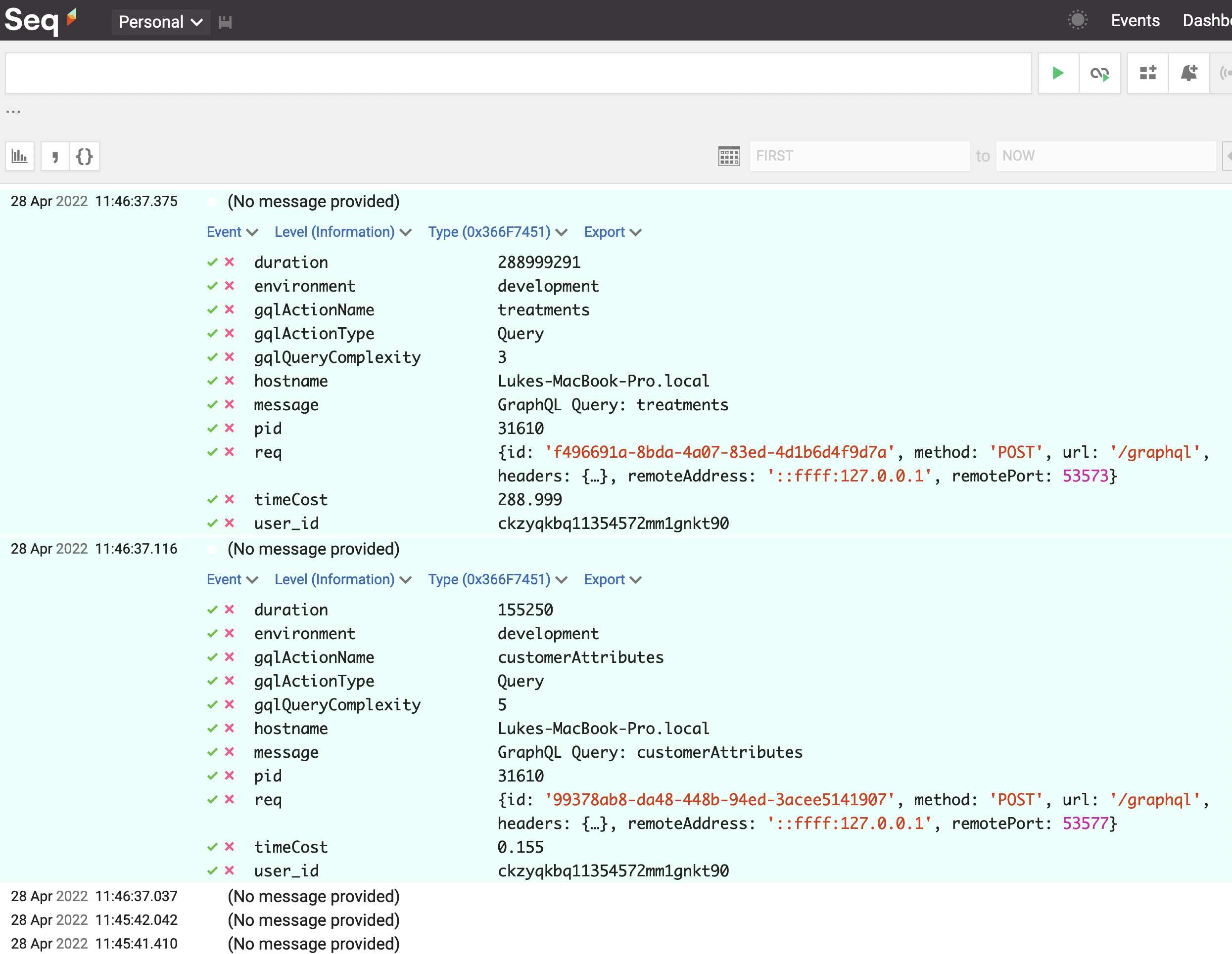 No message provided in seq logging UI · datalust seq-tickets ...