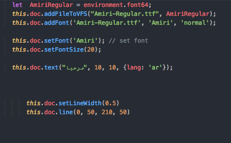 jspdf justify arabic text · Issue #1660 · parallax/jsPDF · GitHub