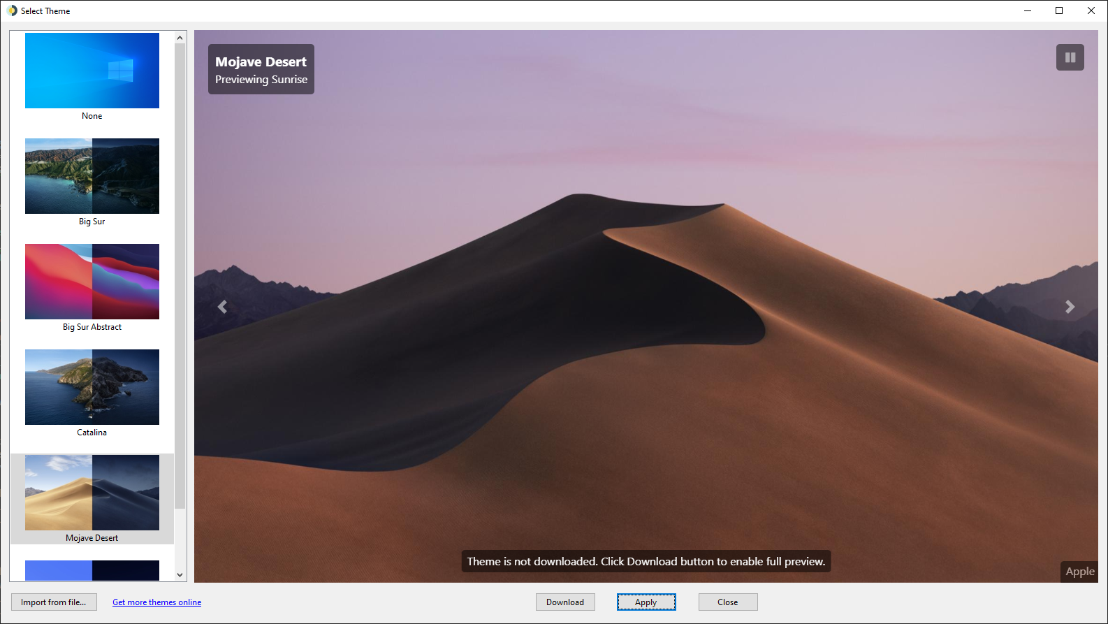 WinDynamicDesktop - macOS Dynamic Wallpapers on Windows 10! (Overview ...