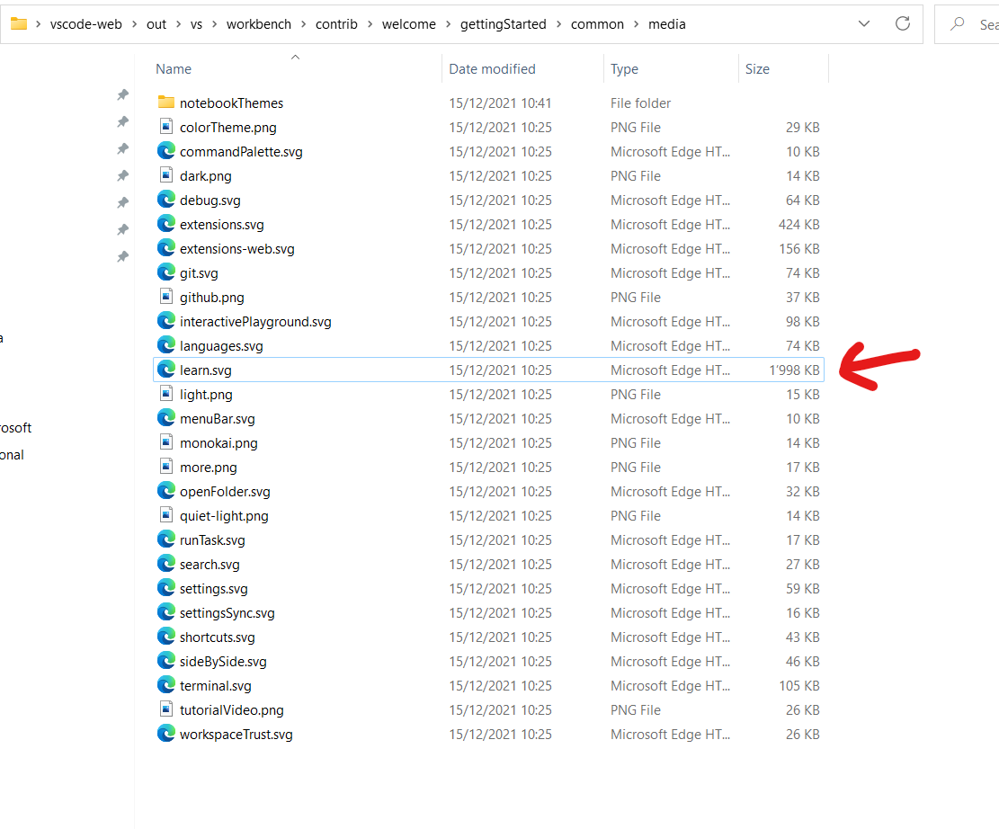 Web: 1.5MB SVG is too big · Issue #140159 · microsoft/vscode · GitHub