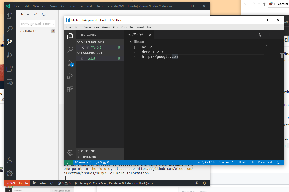 Selfhosting On Windows Wsl · Microsoftvscode Wiki · Github 7196