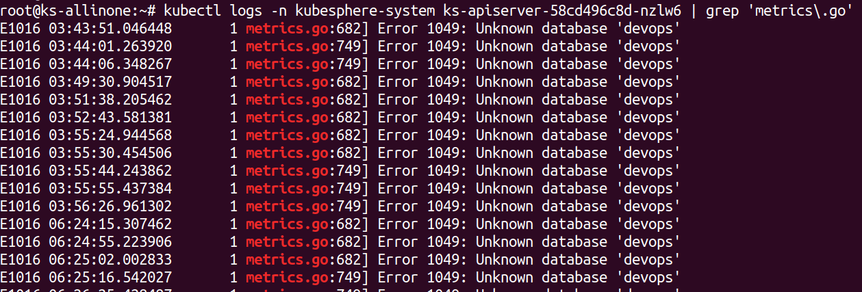 没启用 devops 时，无须请求 devops 监控数据 · Issue #1048 · kubesphere/kubesphere ...