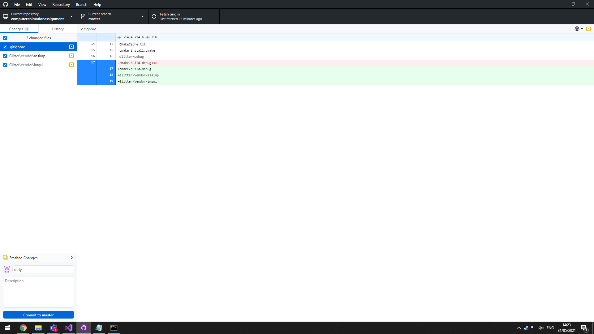 Ghost changes · Issue #12324 · desktop/desktop · GitHub