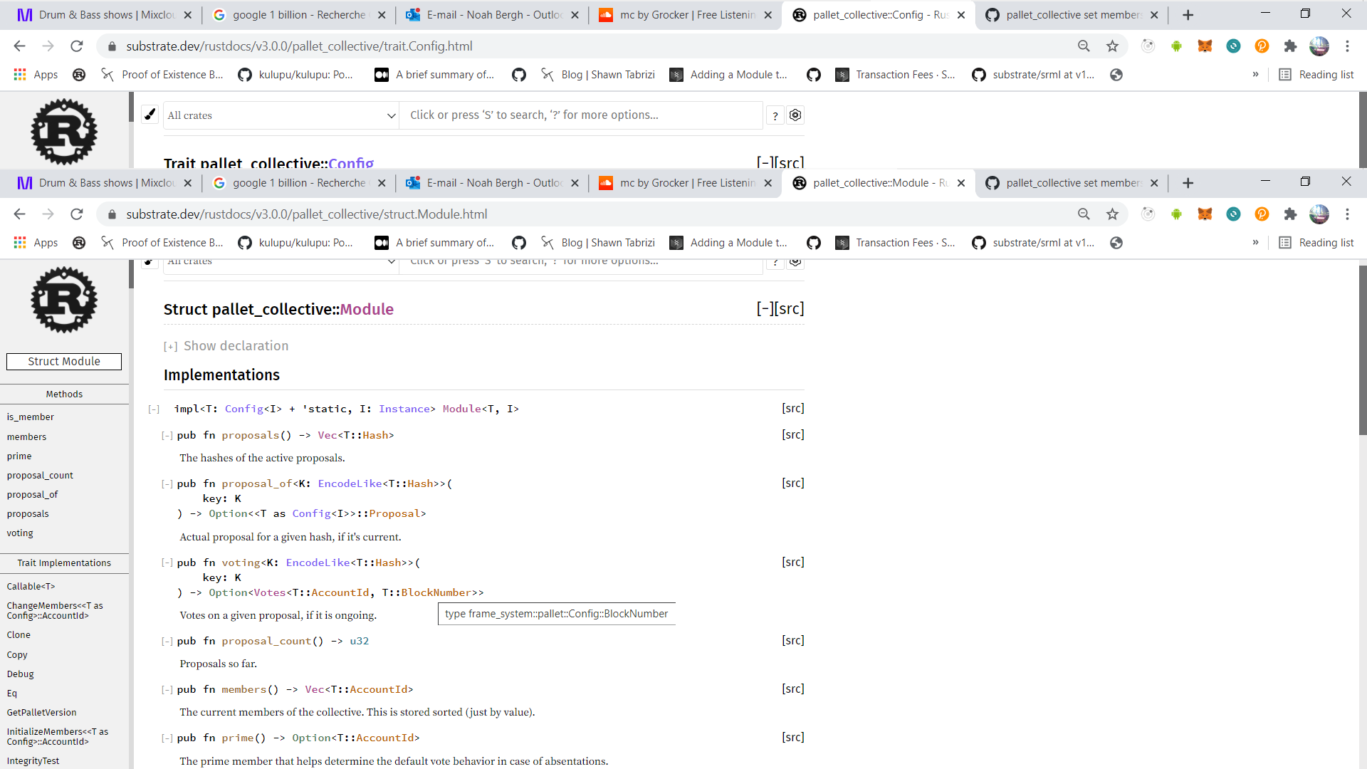 pallet_collective set members not found in the module or Config · Issue ...
