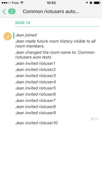 small preview when hitting permalink of first room msg