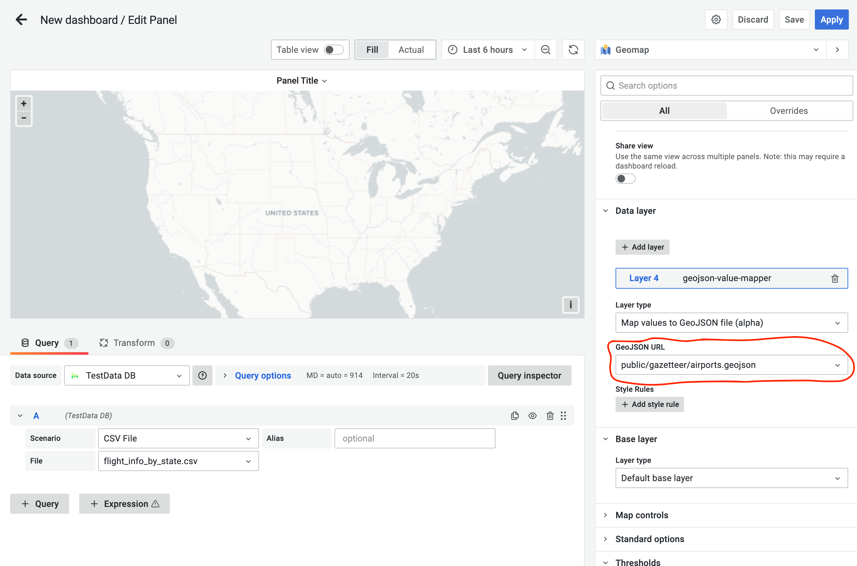 Geomap: GeoJSON Support Point Rendering · Issue #41514 · grafana ...