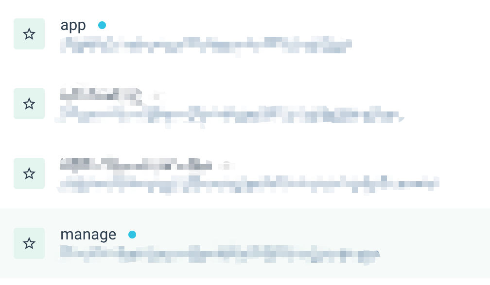 When multiple apps are running,