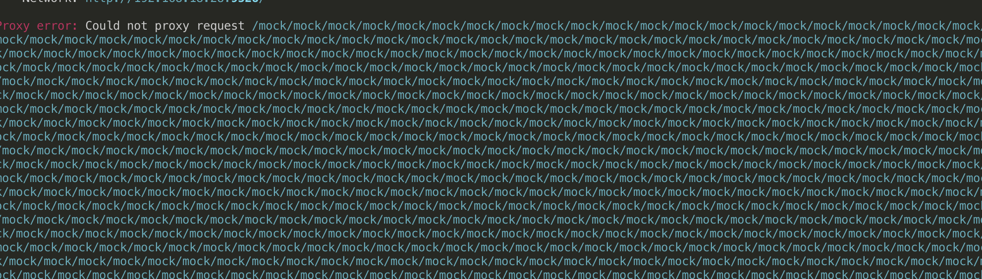 关于mock-server的问题 · Issue #407 · PanJiaChen/vue-admin-template · GitHub