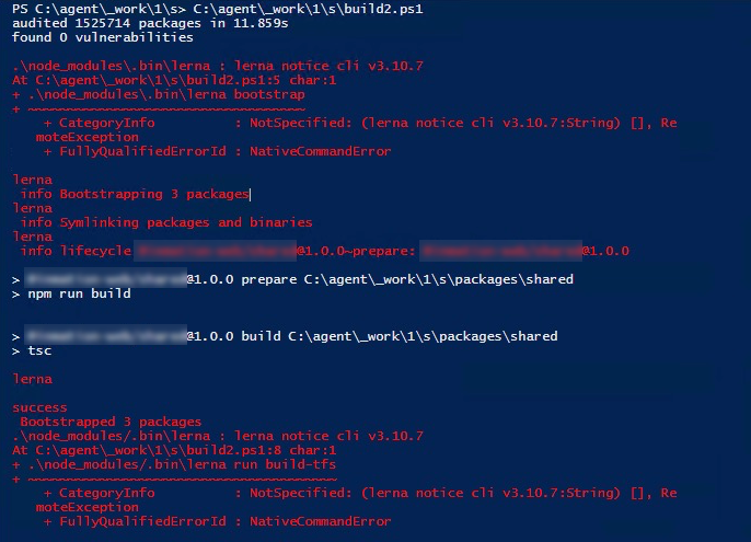 Powershell see lerna logs as errors · Issue #1911 · lerna/lerna · GitHub