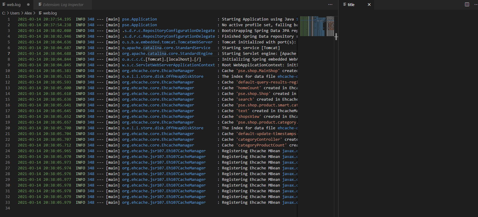 Empty output · Issue #2 · log-inspector/LogInspector · GitHub