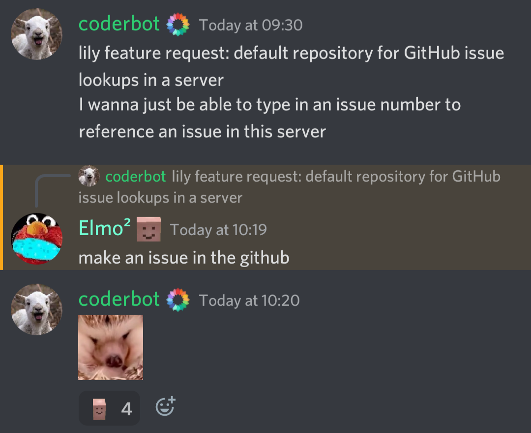 Per-guild default repository for the "/github issue" command · Issue ...