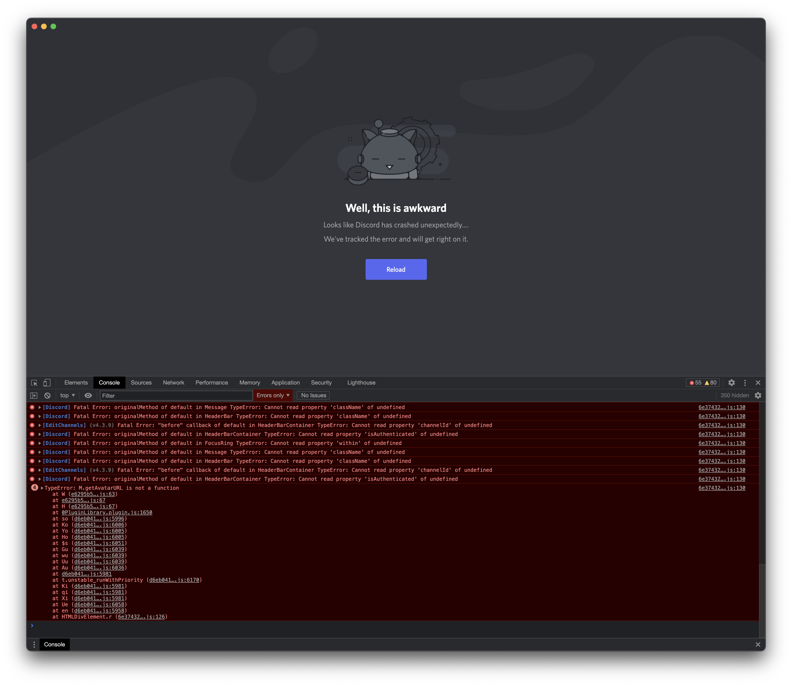 [BUG] - PersonalPins v2.1.1 - Crashes Discord Stable · Issue #1689 ...
