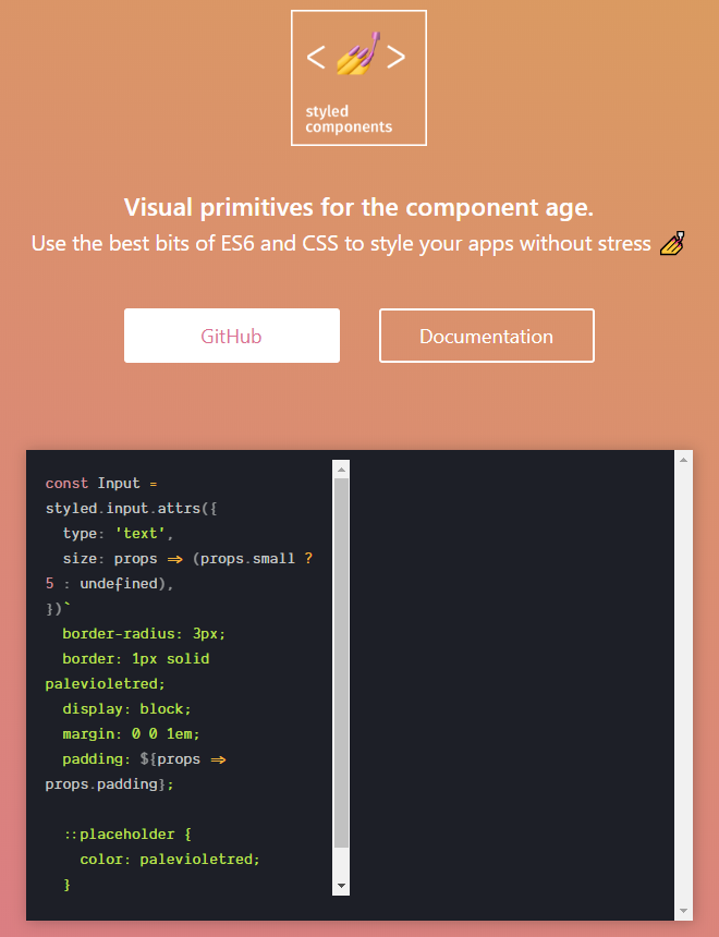 Unterminated comment in css freezes site · Issue #375 · styled ...