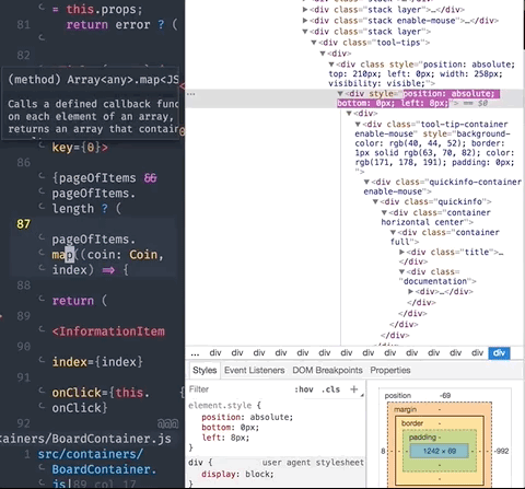 Tooltip continuously resizing when oni less than fullscreen · Issue ...