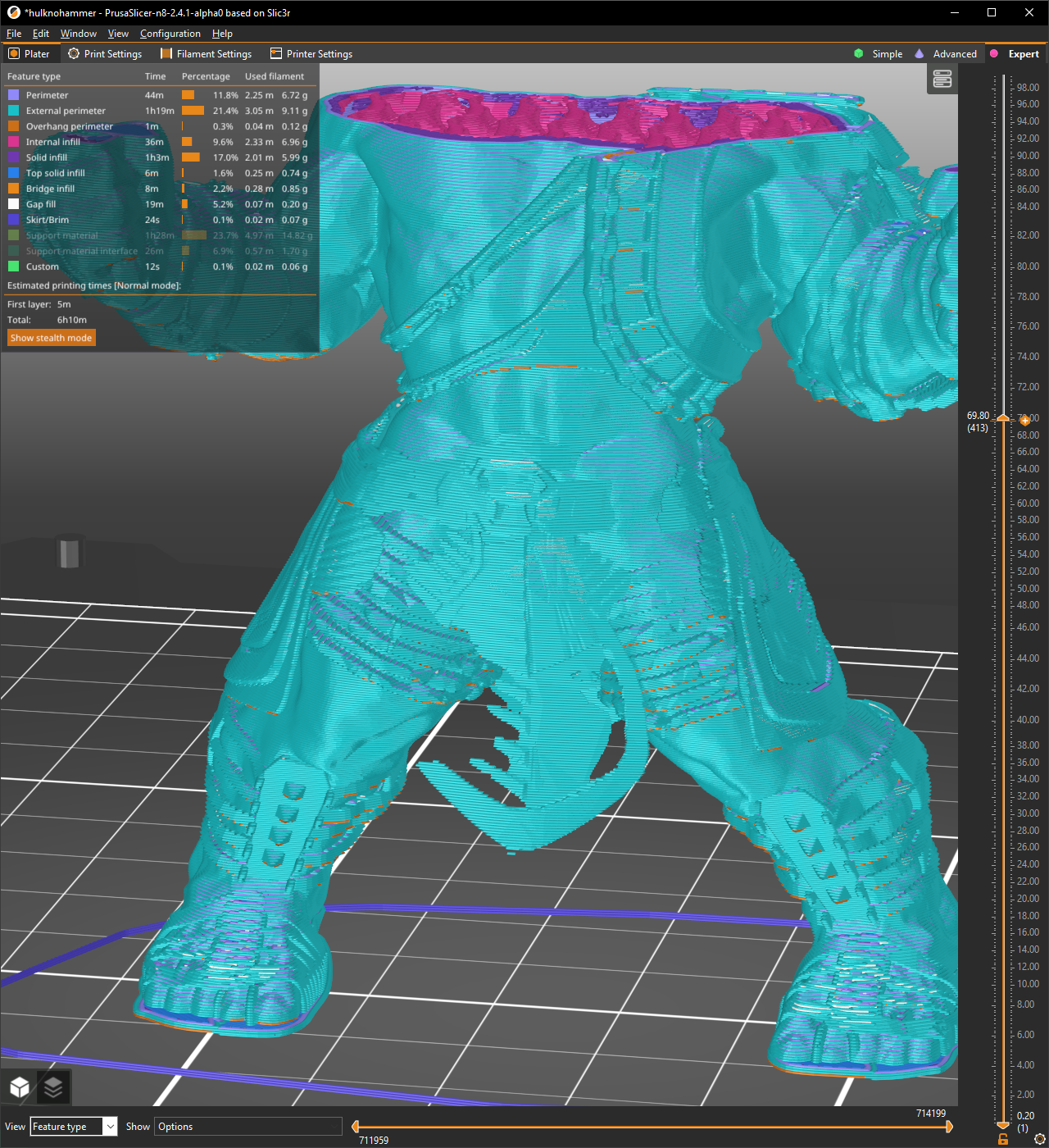 Snug Support Material Generated in Mid Air · Issue #7816 · prusa3d ...