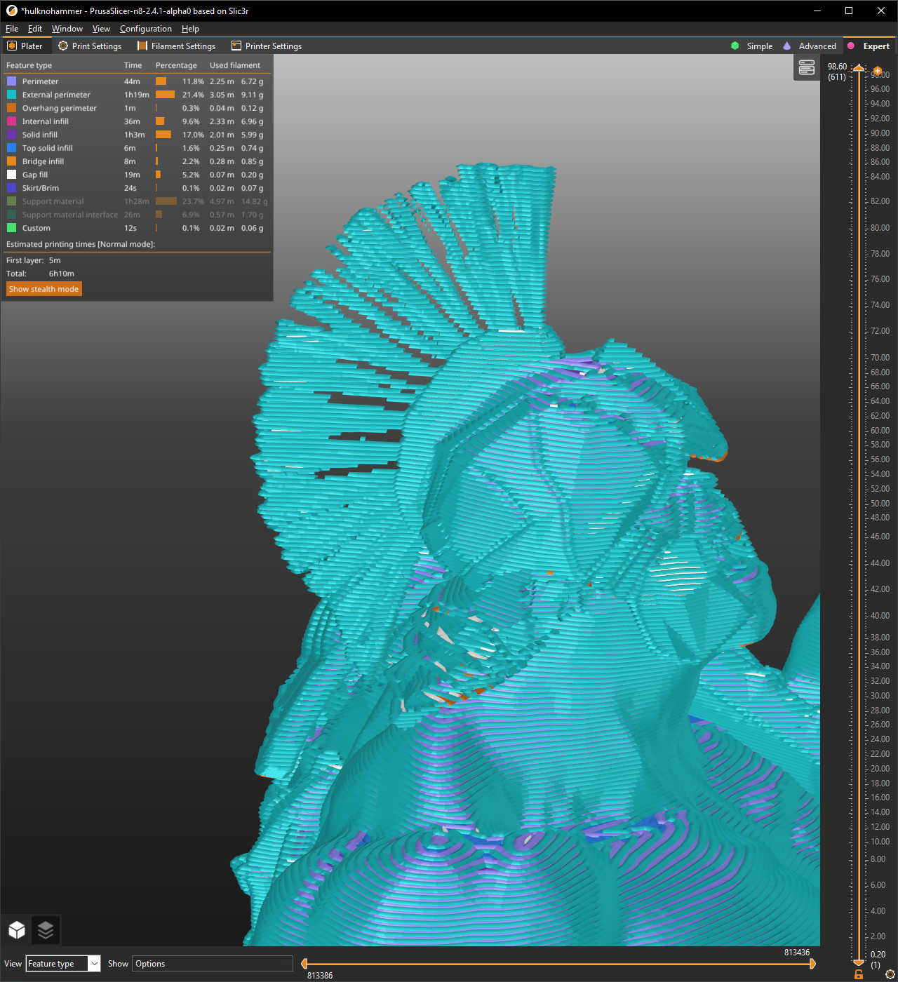 Snug Support Material Generated in Mid Air · Issue #7816 · prusa3d ...