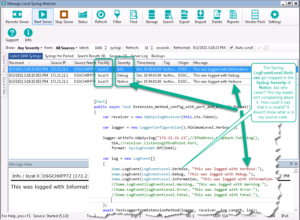 Invalid log levels · Issue 40 · IonxSolutions/serilogsinkssyslog · GitHub