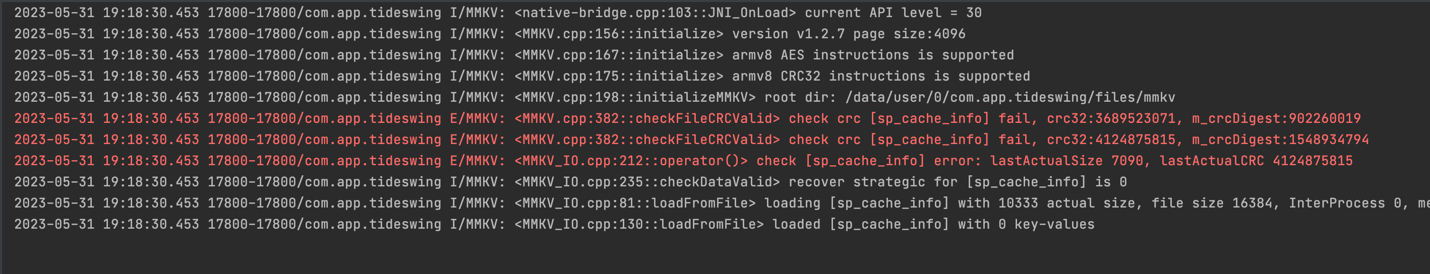 Issue 1085 Tencent MMKV GitHub issue-1085-tencent-mmkv-github