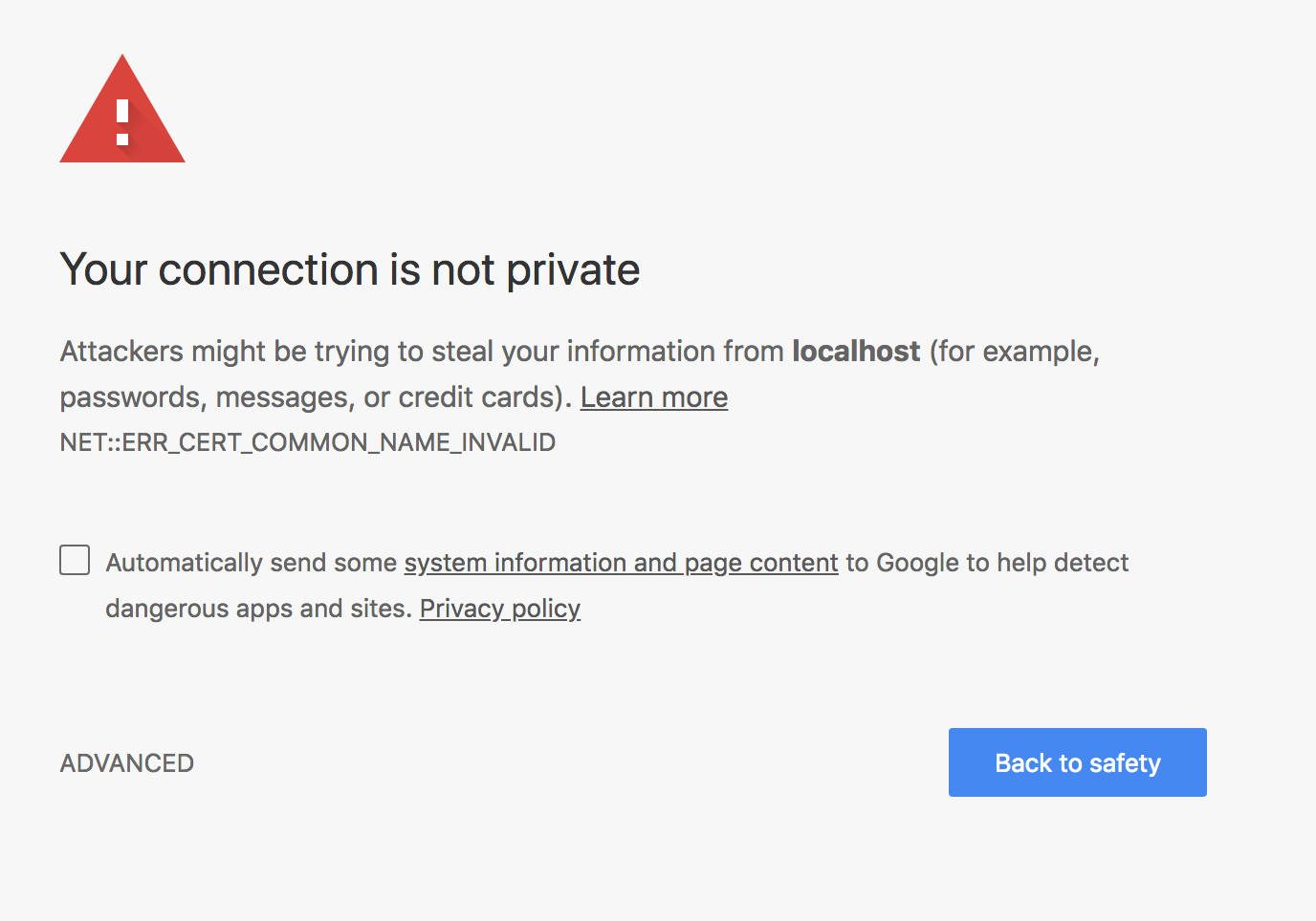  ssl doesn t work on chrome issue 344 vercel serve github