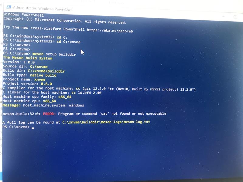 win10 install fail · Issue #246 · xnvme/xnvme · GitHub