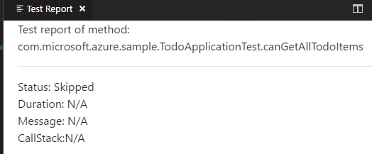 The method test result content should be displayed wrapped · Issue #2 ...