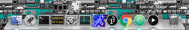 Exported macos application switches dock icon to default processing ...