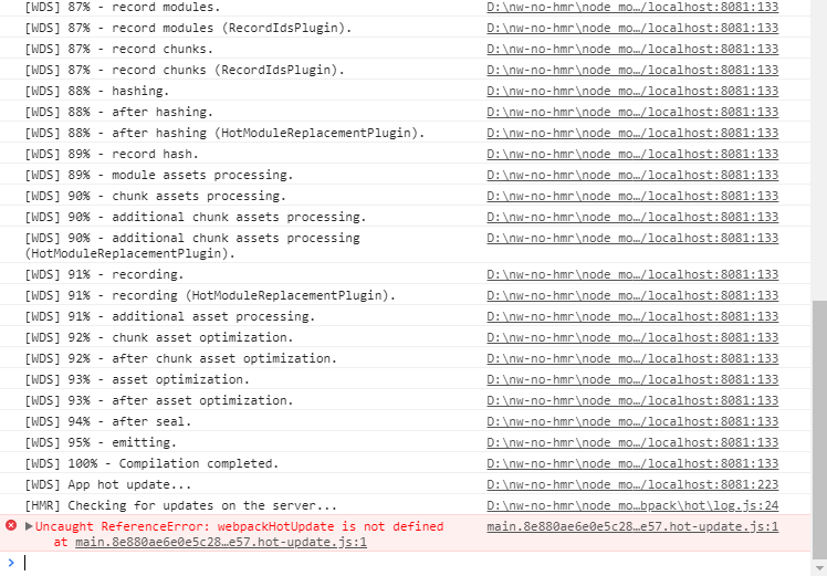 HMR no longer works in target: node-webkit · Issue #6877 · webpack ...