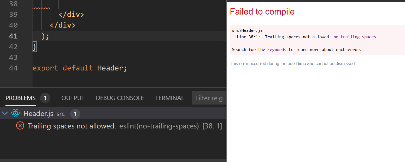 Development server of create-react-app stops auto refresh when meeting ...