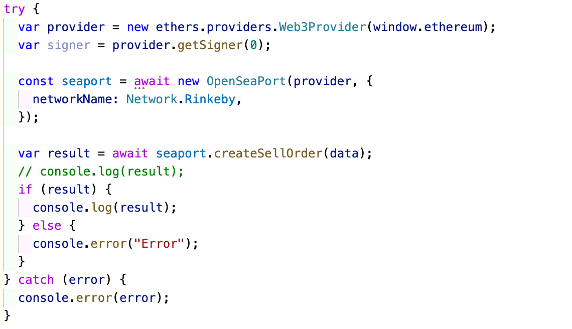 error command failed. unable to access 'https: ... createSaleOrder error when using ethers.js with MetaMask · Issue #226 ...