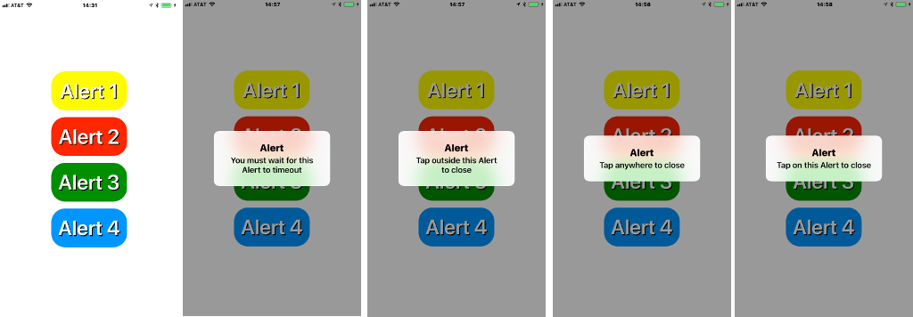 GitHub - ByteSlinger/AlertDemo: iOS Swift UIAlertController with ...
