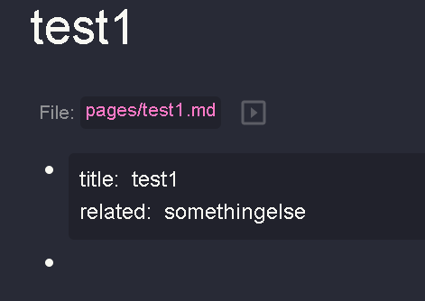 the page property "related" is broken without a comma · Issue #1169 ...