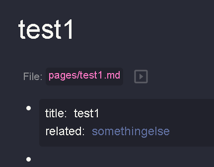 the page property "related" is broken without a comma · Issue #1169 ...