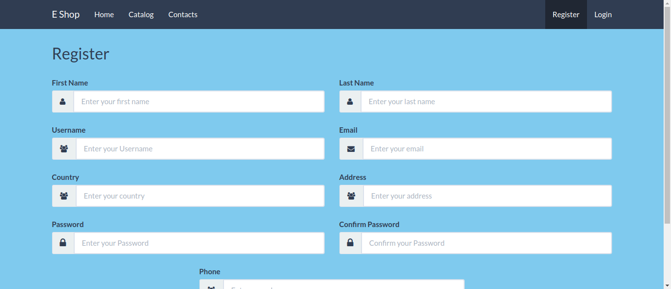 GitHub - GeorgiKeranov/e-commerce-shop-front-end: E-commerce shop front ...
