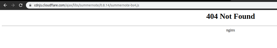 0.8.14 not available on CDN · Issue #3549 · summernote/summernote · GitHub