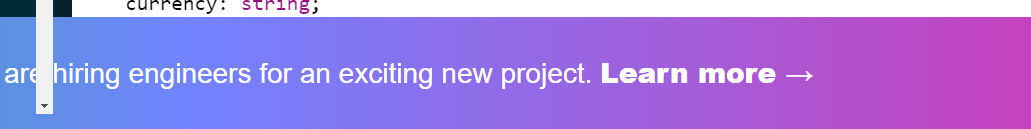 Ads "hiring engineers" hides part of code · Issue #1844 · glideapps ...