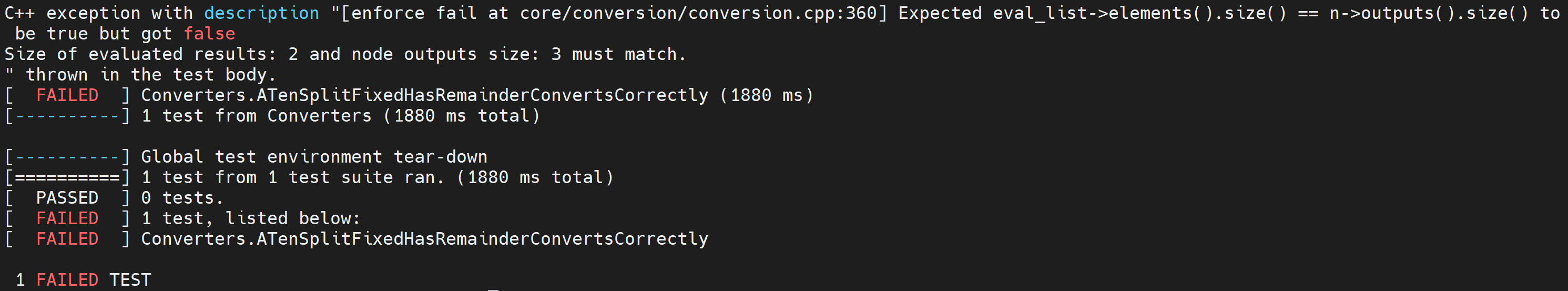 🐛 [Bug] Split converter bugs · Issue #401 · pytorch/TensorRT · GitHub