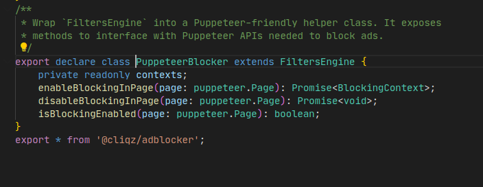 Add option to intercept the request outside of adblocker (puppeteer ...