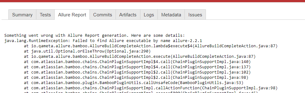 No report is generated Allure · Issue #32 · allure-framework/allure ...
