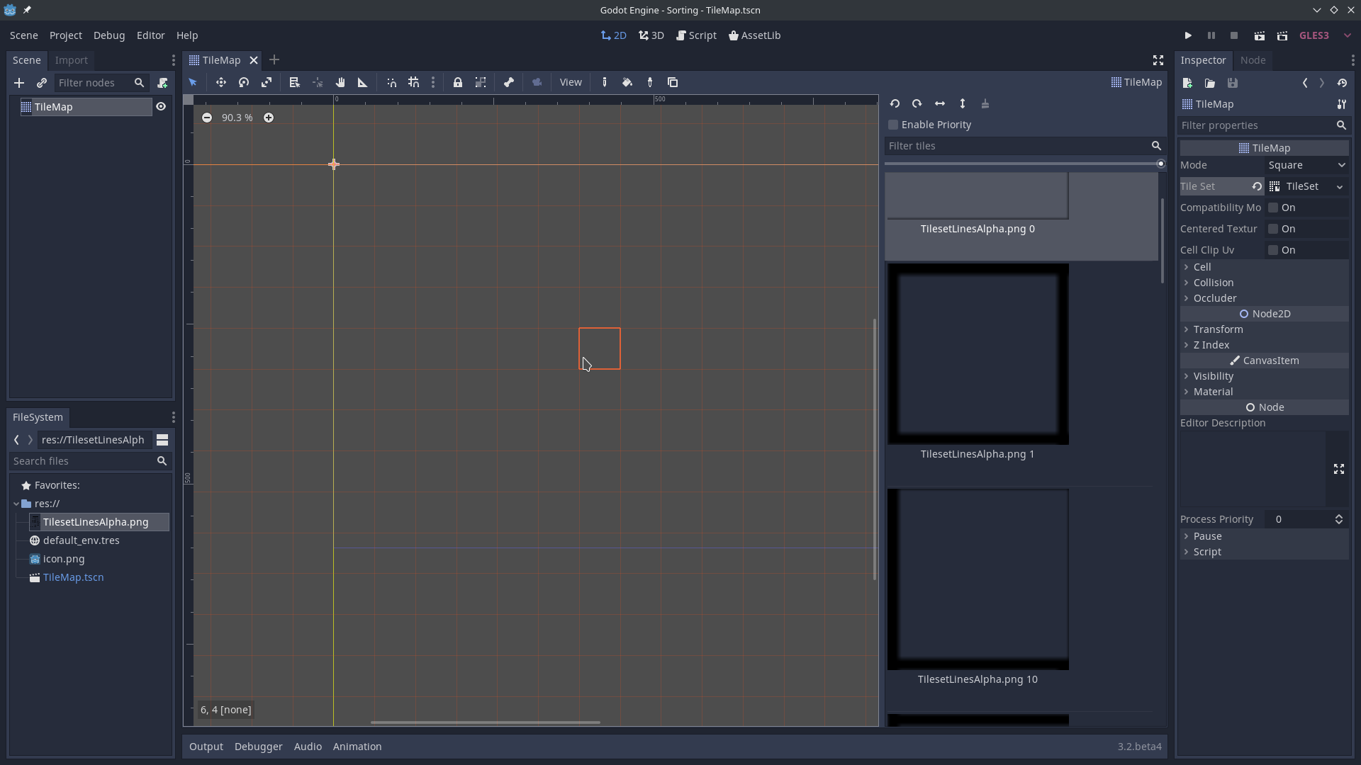 Tileset sorting wrong after 9th tile · Issue #34783 · godotengine/godot ...