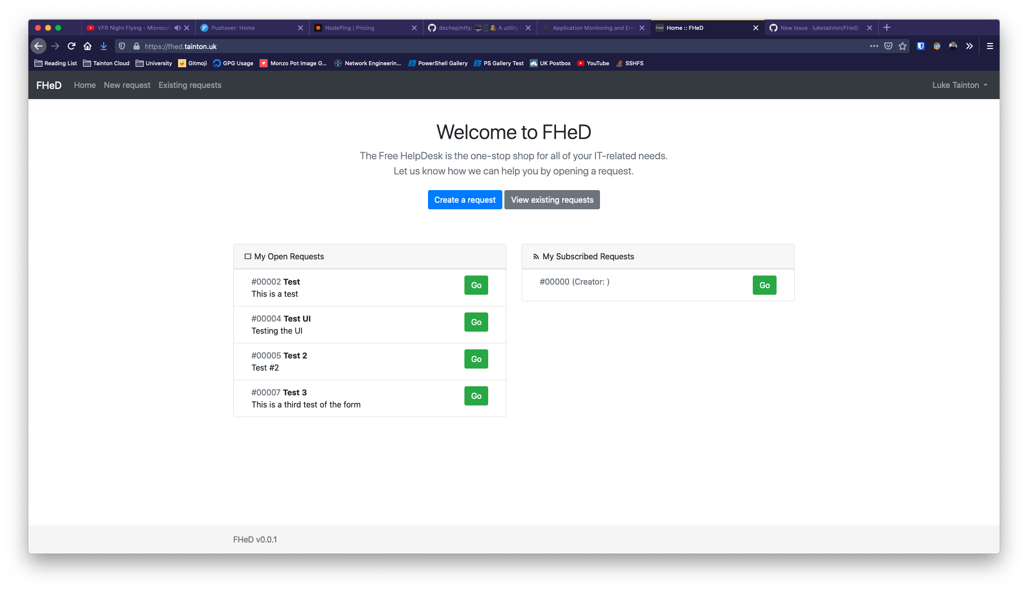Subscribed requests list broken · Issue 44 · luketainton/FHeD · GitHub