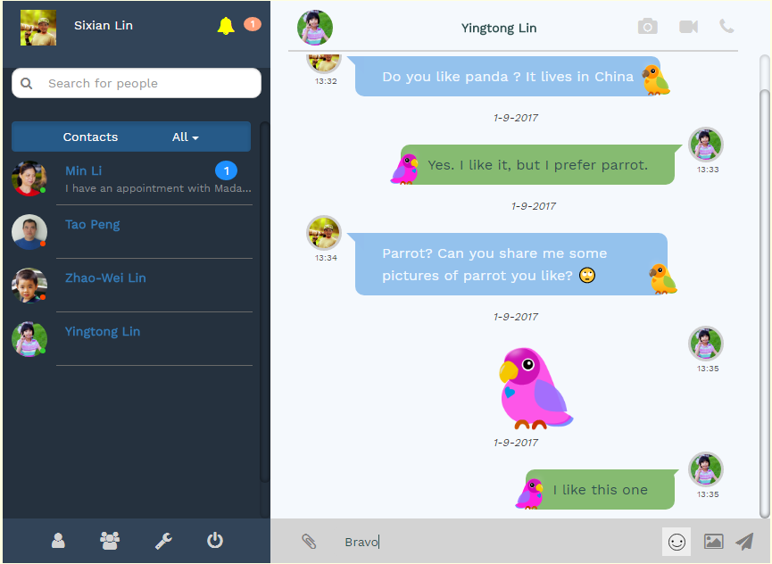GitHub - davidlin006811/myparrotchat: A self-hosted chat app built by ...