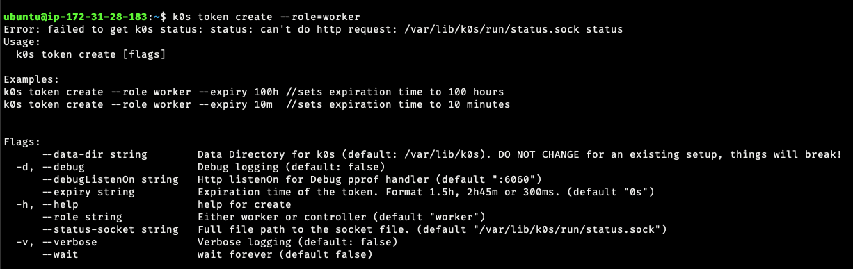 The manual install directions don't work · Issue #2685 · k0sproject/k0s ...