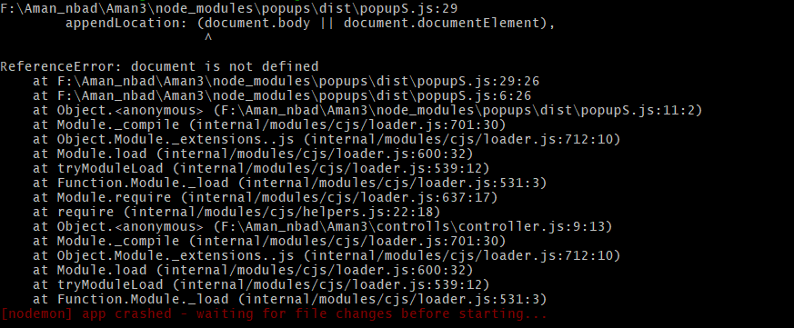 Error : document is not defined · Issue #7 · ChiefORZ/popupS · GitHub