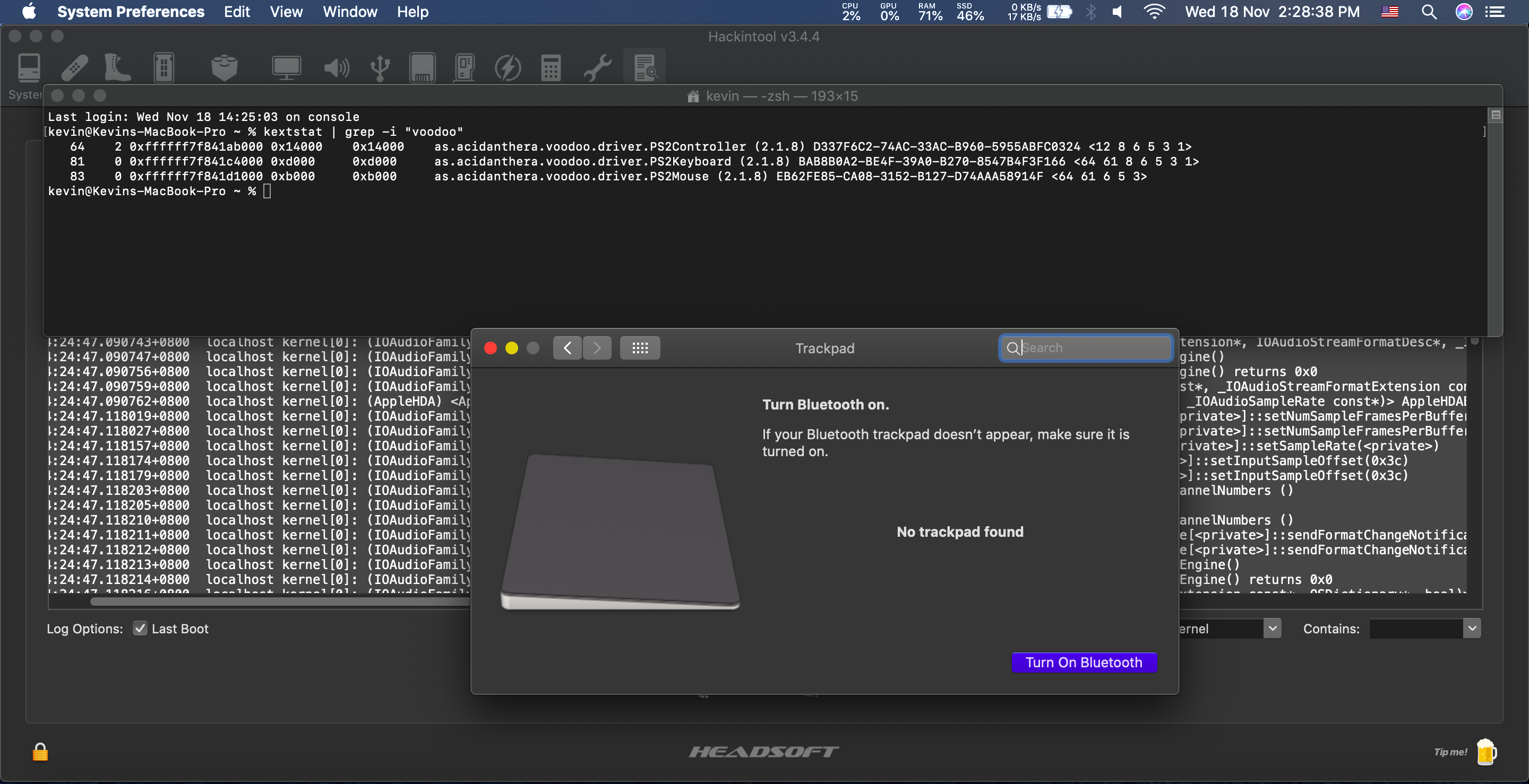 voodoops2contoller 2.1.8 trackpad not working · Issue #1306 ...