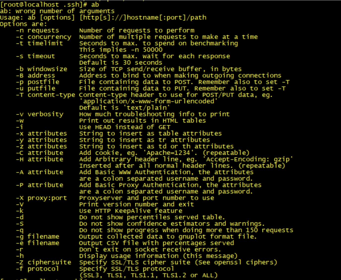 Apachebench 性能测试工具 Githubhot